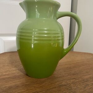 Le Creuset Green Ceramic Pitcher